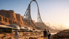 Six Flags Qiddiya City apre in Arabia Saudita e lancia la montagna russa dei record