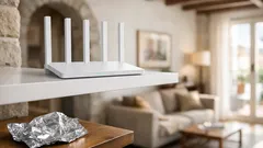 Foglio di alluminio sul router Wi‑Fi: perché non migliora il segnale