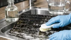 Come pulire le griglie del forno con aceto bianco: trucco semplice e senza sgrassatori