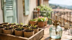 Non buttare i rotoli di carta igienica: usali come vasetti biodegradabili per la semina